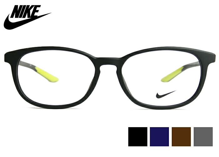 楽天市場】ナイキ NIKE 7147LB 4color 伊達 度付き ウェリントン