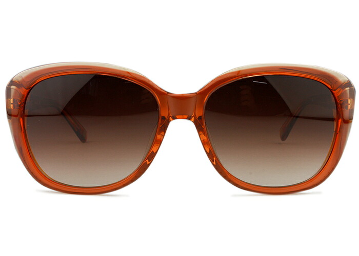 ナインウエスト NINE WEST クリアオレンジ nw574saf c.835 サングラス MADE IN CHINA 度付対応(ご相談下さい) 送料無料 56□16｜アイカフェ