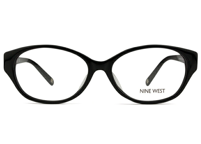 ナインウエスト NINE WEST NW5094AF 001 ブラック 伊達 度付き メガネ 新品 送料無料 めがね 眼鏡 53□15