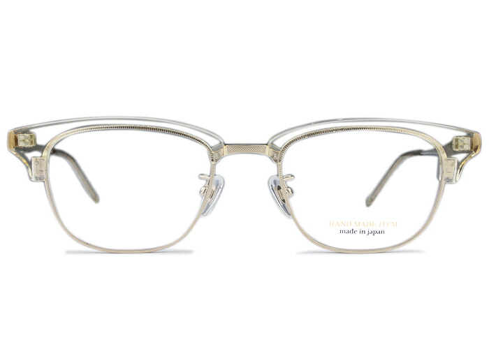 ノヴァ NOVA h-5034 c.7 nv4 キハク/ゴールド メガネ めがね 眼鏡 伊達 度付き 新品 送料無料