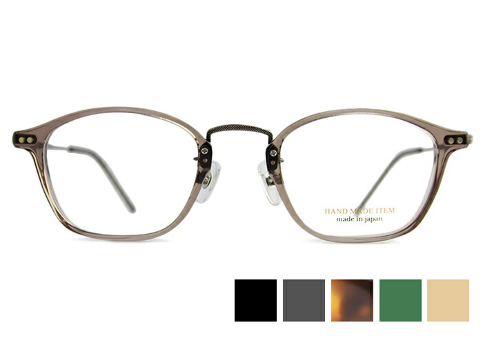 楽天市場】ノヴァ NOVA H-5037 5color 日本製 伊達 度付き メンズ