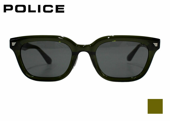 POLICE ポリス サングラス splr27k 52□22 ウェリントン ps1 アセテート メンズ レディース 新品 送料無料｜アイカフェ