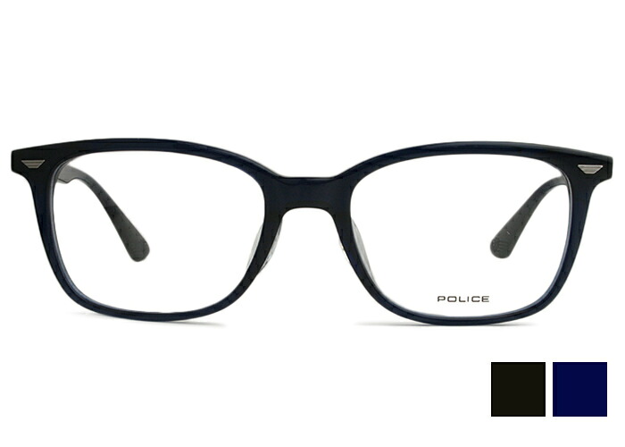 ポリス POLICE vplf52j ウェリントン フルリム セル 伊達 度付き メンズ レディース 紳士 老眼鏡 遠近両用 めがね メガネ 眼鏡 新品 送料無料 52サイズ po3｜アイカフェ