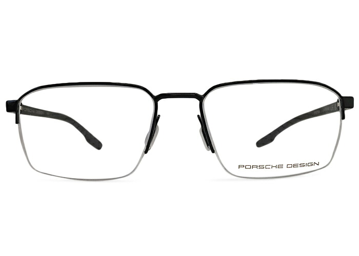 PORSCHE DESIGN ポルシェ デザイン p8763 ハーフリム MADE IN ITALY 伊達 度付き ステンレススチール メンズ 老眼鏡 遠近両用 メガネ めがね 眼鏡 新品 送料無料 55□18 por｜アイカフェ