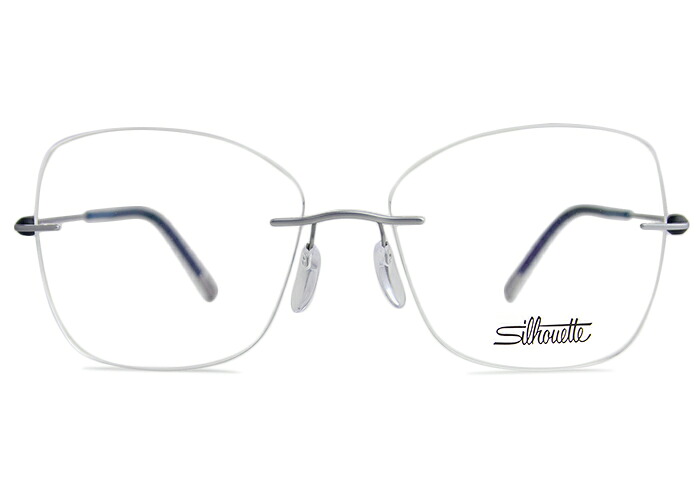 シルエット Silhouette 5561 7110 ピュアリスト PURIST マットシルバー LI オーストリア製 ツーポイント 記憶形状 伊達 度付き チタン メガネ めがね 眼鏡 老眼鏡 遠近両用 リムレス フチ 縁 なし 新品 送料無料