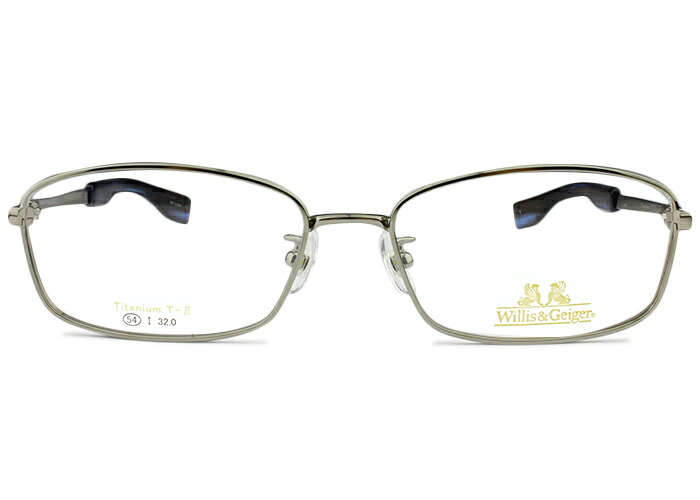 ウィリスアンドガイガー Willis&Geiger wg-1002 c.1 シルバーグレー メガネ 眼鏡 新品 送料無料｜アイカフェ