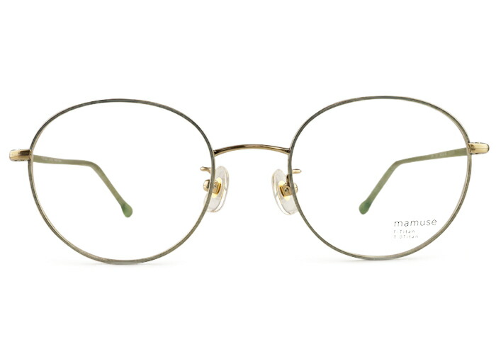 マミューズ MAMUSE m-8030 日本製 M01 盛りだくさんリム 伊達 度付き添い人 チタン レディース 老眼鏡 遠近両用 めがね 眼鏡 メガネ 新品 貨物輸送無料 49□20 眼鏡-眼鏡・サングラス