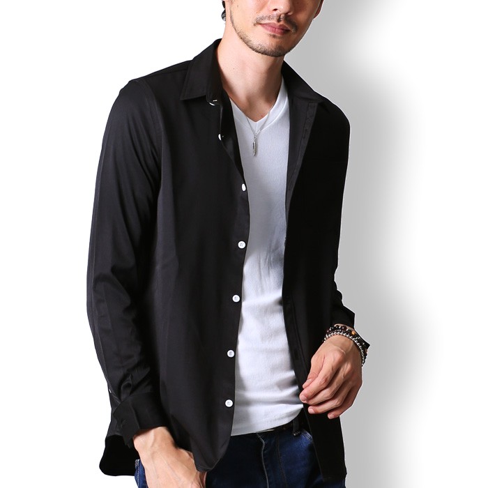 カジュアルシャツ メンズ オックスフォードシャツ 長袖 シャツ メンズ ワイシャツ 無地 コーデ  トップス 黒 白 紺 M L XL