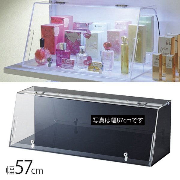 楽天市場】【法人限定】 ガラス ショーケース 木製 高さ100cm