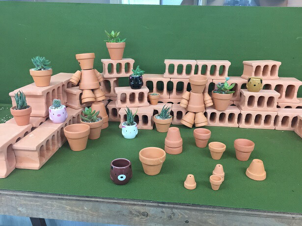 楽天市場 植木鉢 陶器 おしゃれ サイズ ２ｃｍ ミニミニテラコッタ ハンドメイド 植木鉢 メダカ鉢 七輪のどっちゃん