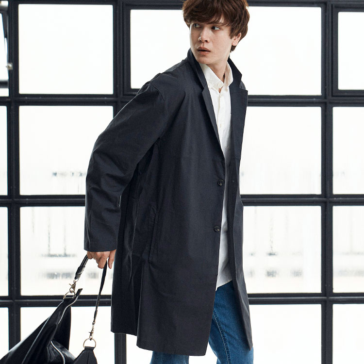 楽天市場 シャツコート メンズ シャツチェスター 秋コート 薄手 シンプル キレイめ 大人カジュアル Oc1354 全3色s L Dcollection