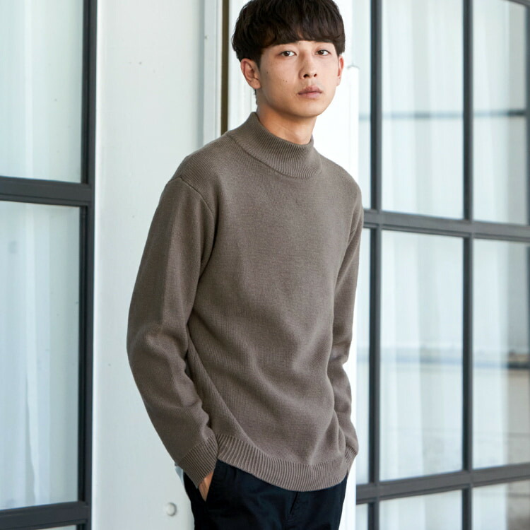 楽天市場 ニット メンズ トップス 大人のハーフタートルネックニットセーター 帯電防止 無地 秋服 冬服 長袖 Tn1755 全2色 Xs Xl Dcollection