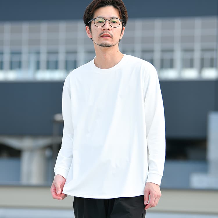 楽天市場 Tシャツ メンズ 1枚でも着れる レイヤード用ロング丈長袖tシャツ 裏起毛 カットソー インナー 無地 秋服 冬服 長袖 Tt1759 2カラーxs Xl Dcollection