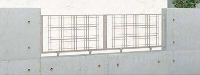 フェンス LIXIL アプローチ ルナLA型フェンス Ｔ-6 本体 1000×610mm
