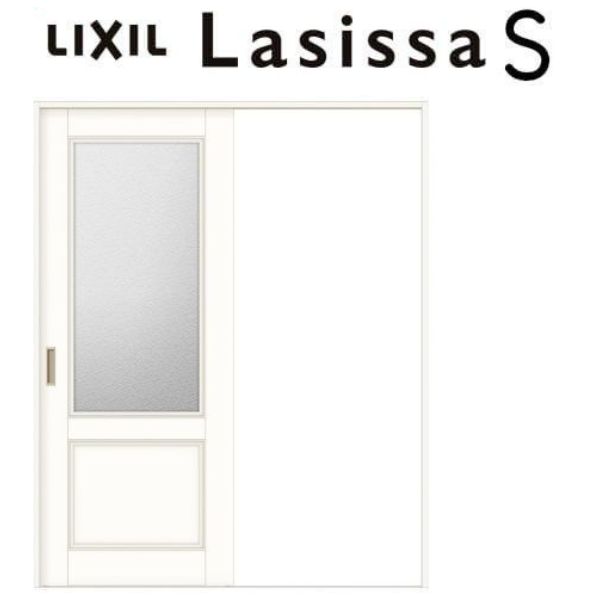 室内引き戸 Vレール方式 標準タイプ 片引き戸 ラシッサS LGY ケーシング付枠 1220 1320 1420 1620 1820 リクシル LIXIL  トステム TOSTEM 室内ドア 室内引戸 引き戸 片引戸 建材 室内 建具 交換 リフォーム DIY 【国産】