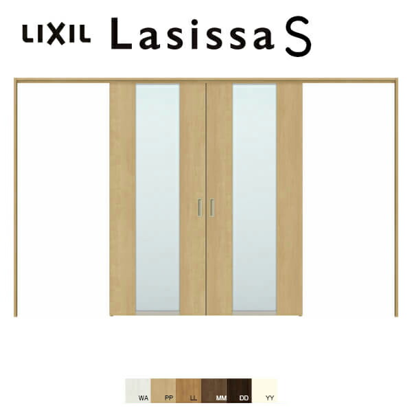 楽天市場 7月はエントリーで全品p10倍 可動間仕切り 引き分け戸 引戸上吊方式 ラシッサs ガラスタイプ Lgn ノンケーシング枠 32 3223 リクシル 室内 引分け戸 ドア 建具 ドア 室内ドア おしゃれ 交換 室内ドア リフォーム Diy リフォームおたすけdiy楽天市場店