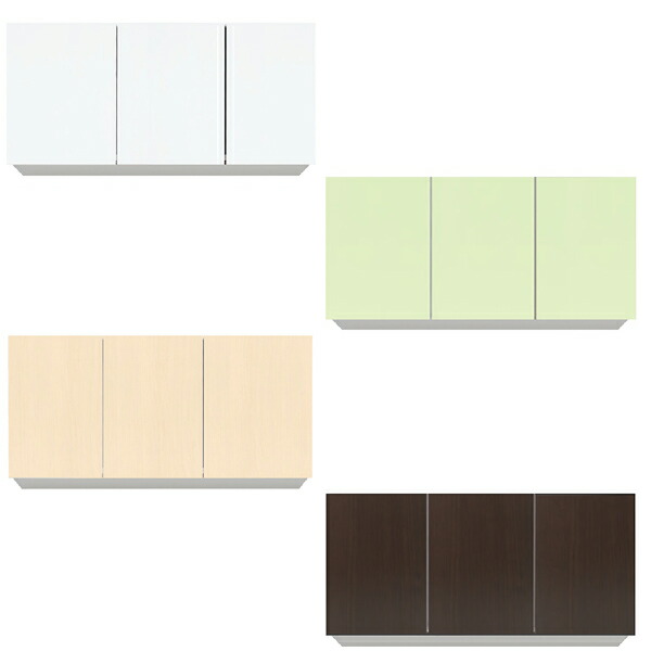 イースタン工業 吊戸棚 Comfy 不燃仕様 CM2-120FHS 間口120cm 奥行36.7cm 高さ60cm 左右シンク/カラー4色