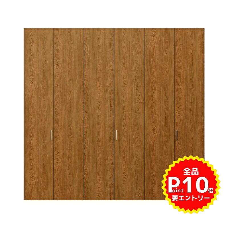 【楽天市場】【P10倍※11月エントリー】 クローゼット扉 ドア 6枚 折れ戸 リクシル