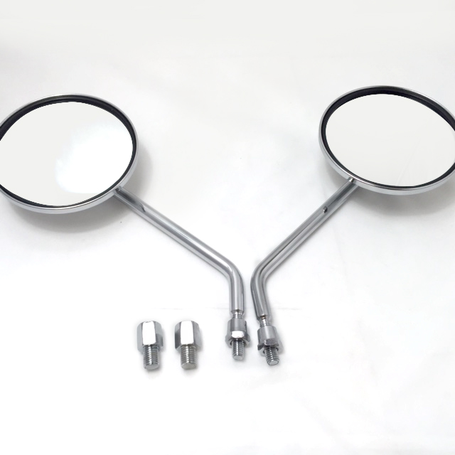 楽天市場】ミラー バイク 丸型 10mm 2本セット 左右共通 Z2ミラー