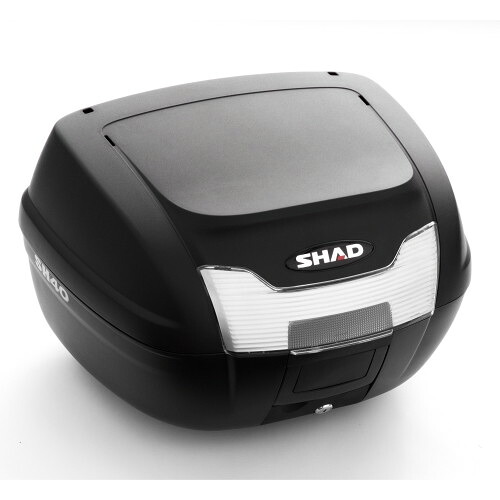 【マラソンクーポンあり】バイク リアボックス ハードケース SHAD SH40 リアボックス 無塗装ブラック 【取り寄せ】