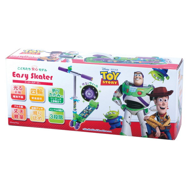 市場 誕生日プレゼント 子供 キックボード 男の子 イージースケーター Pixar ピクサー トイストーリー キックスケーター ギフト 女の子 ディズニー