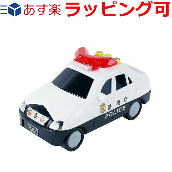 レトロ パトカー ミニカー 約30cm サイレン付き - メルカリ