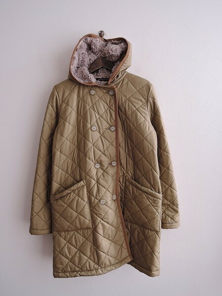 楽天市場 マッキントッシュフィロソフィー Mackintosh Philosophy 裏ボアフーデッドキルティングコート 36 中古 22l81 高価買取中 ブランド古着買取drop