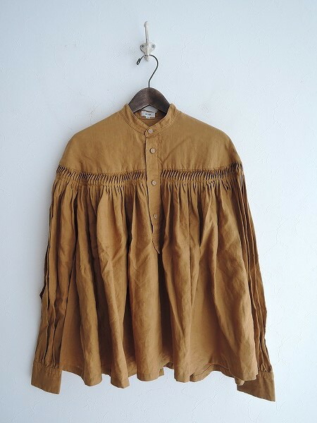 楽天市場 サイ Scye リネンタックブラウス 38 中古 52e91 高価買取中 ブランド古着買取drop