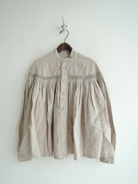 楽天市場 サイ Scye リネンタックブラウス 36 中古 01g91 高価買取中 ブランド古着買取drop