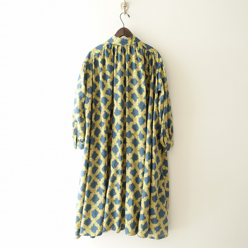 楽天市場 19 Aw ミナペルホネン Mina Perhonen Petal Check プリントシャツドレスワンピース 36 中古 12a02 高価買取中 ブランド古着買取drop