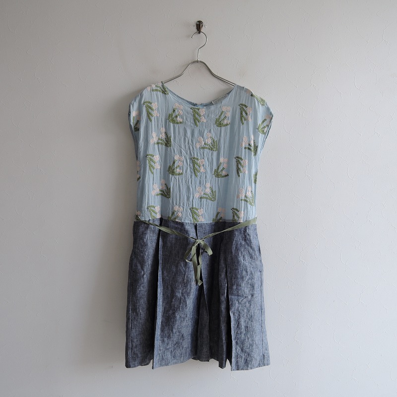 楽天市場 ハウピア Haupia 異素材コンビワンピ ス 38 中古 70c02 高価買取中 ブランド古着買取drop