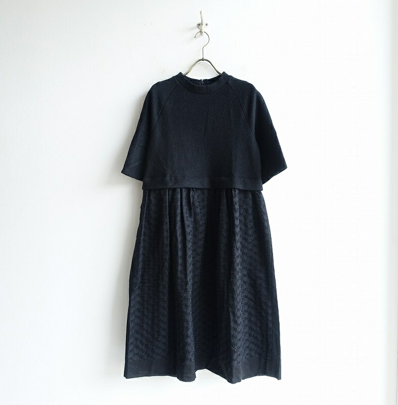 絶対一番安い 美品 ハウピア Haupia 異素材コンビワンピース 38 中古 70c02 高価買取中 残りわずか Www 503 Sv