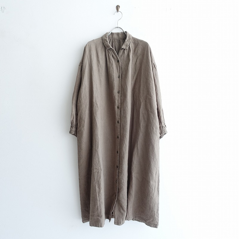 楽天市場 ネストローブ Nest Robe ラミーリネン起毛パフスリーブワンピース F 中古 91d02 高価買取中 ブランド古着買取drop