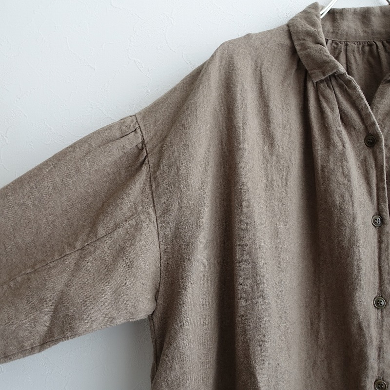 楽天市場 ネストローブ Nest Robe ラミーリネン起毛パフスリーブワンピース F 中古 91d02 高価買取中 ブランド古着買取drop