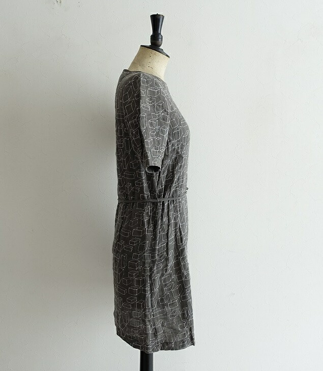 シニアファッション ミナペルホネン Mina Perhonen Chorus リネン刺繍ドレスワンピース 38 11h02 高価買取中 売れ筋 Moenvironment Org