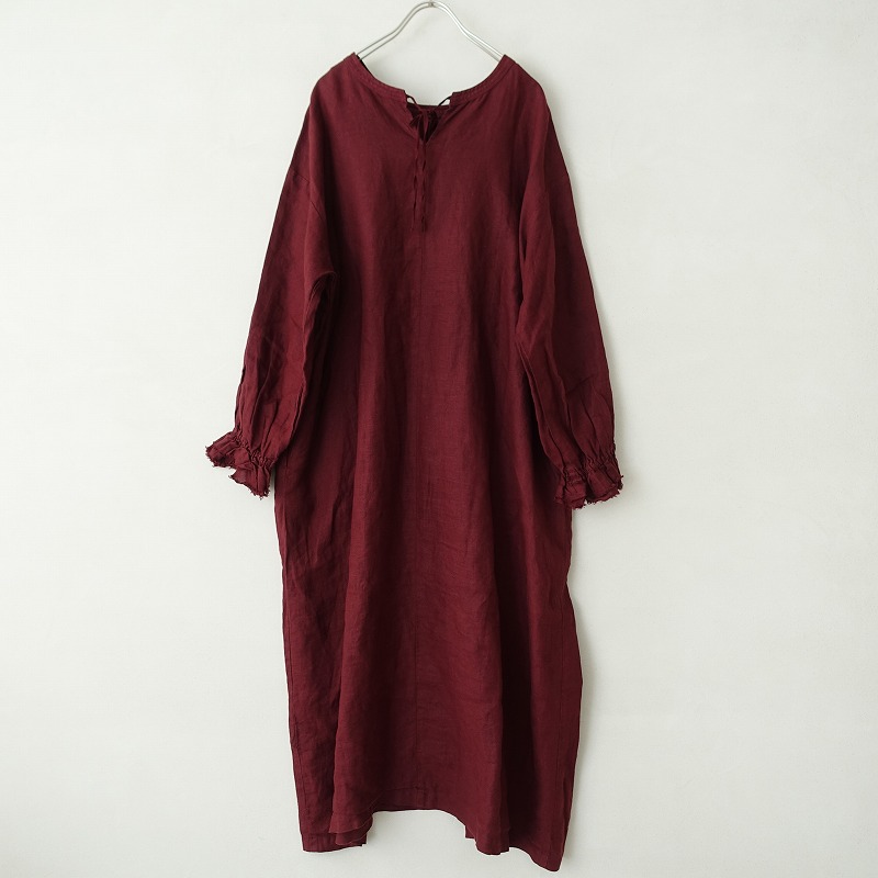 楽天市場 ネストローブ Nest Robe キャンディースリーブリネンギャザーワンピース F 中古 22g02 高価買取中 ブランド古着買取drop