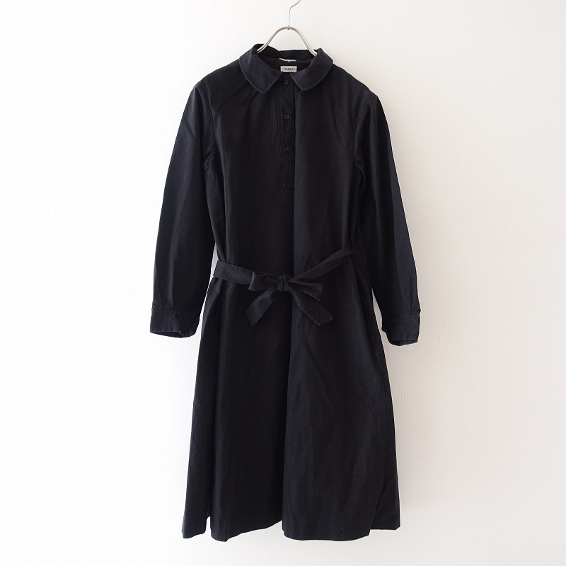 １着でも送料無料 ワンピース ヤエカ Small 中古 i02 高価買取中 137 コットンリネンアトリエシャツワンピース Yaeca Dgb Gov Bf