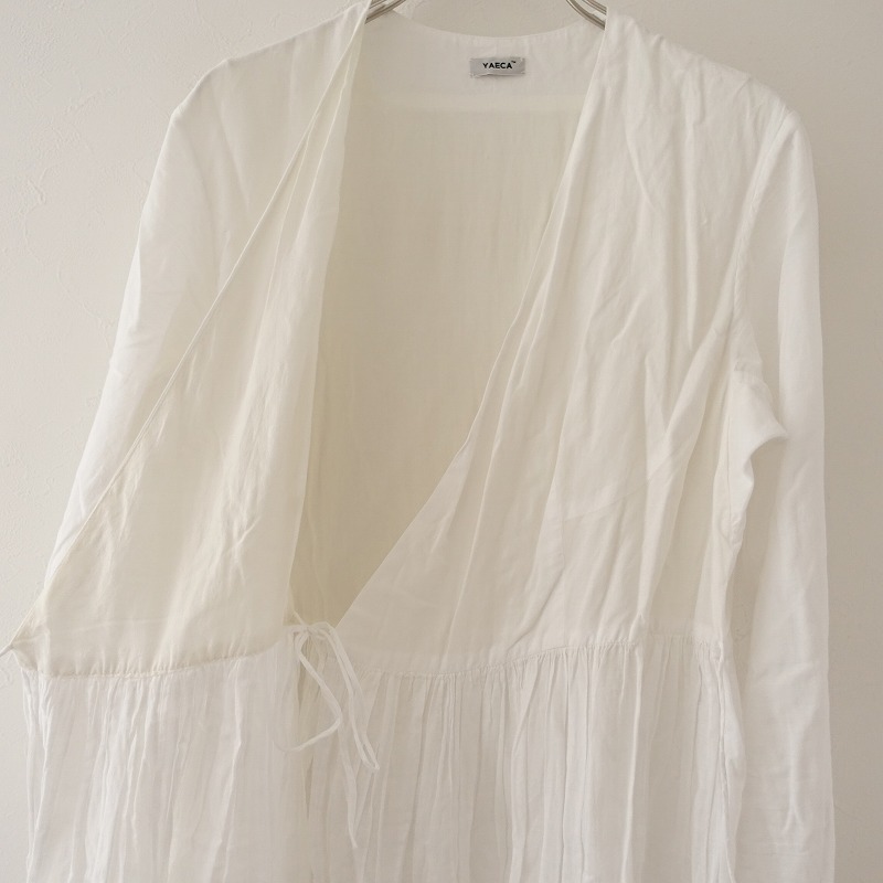 楽天市場 ヤエカ Yaeca コットンカシュクールワンピース M 中古 71i02 高価買取中 ブランド古着買取drop