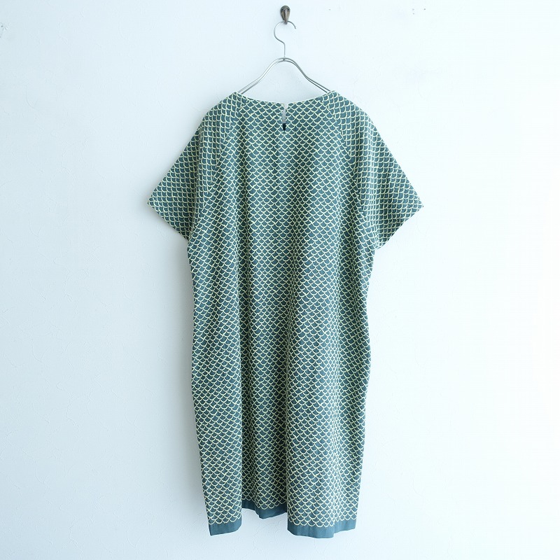 楽天市場 ミナペルホネンランドリー Mina Perhonen Laundry Mermaid 刺繍ショートスリーブワンピース 40 中古 40k02 高価買取中 ブランド古着買取drop