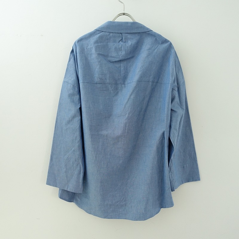 日本最大の 【美品】 MidiUmi ミディウミ ミラノシャンブレー シャツ