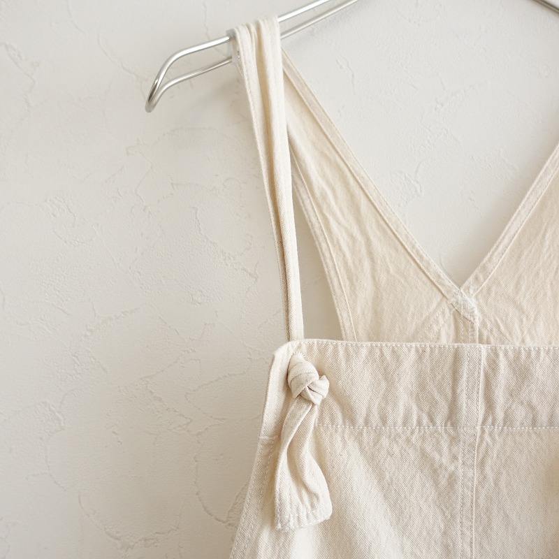 楽天市場 ネストローブ Nest Robe コットン帆布エプロンワンピース 中古 41a12 高価買取中 ブランド古着買取drop