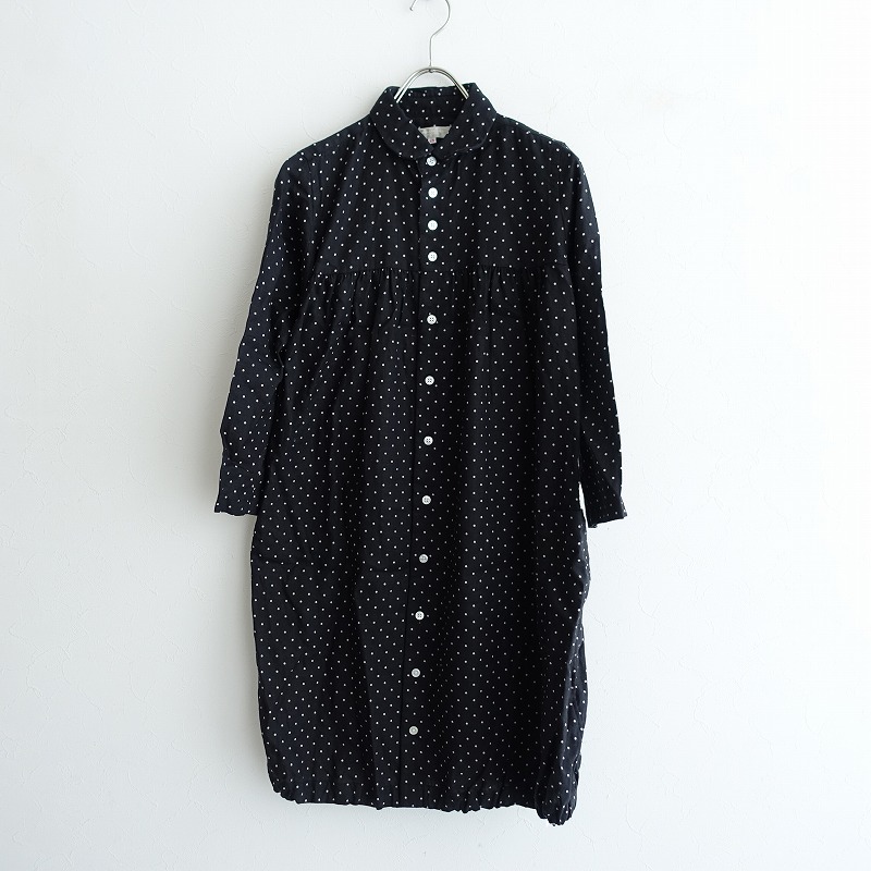 楽天市場 モリカゲシャツ Morikage Shirt Kyoto ドットプリントリネンバルーンシャツワンピース Ss 中古 72b12 高価買取中 ブランド古着買取drop