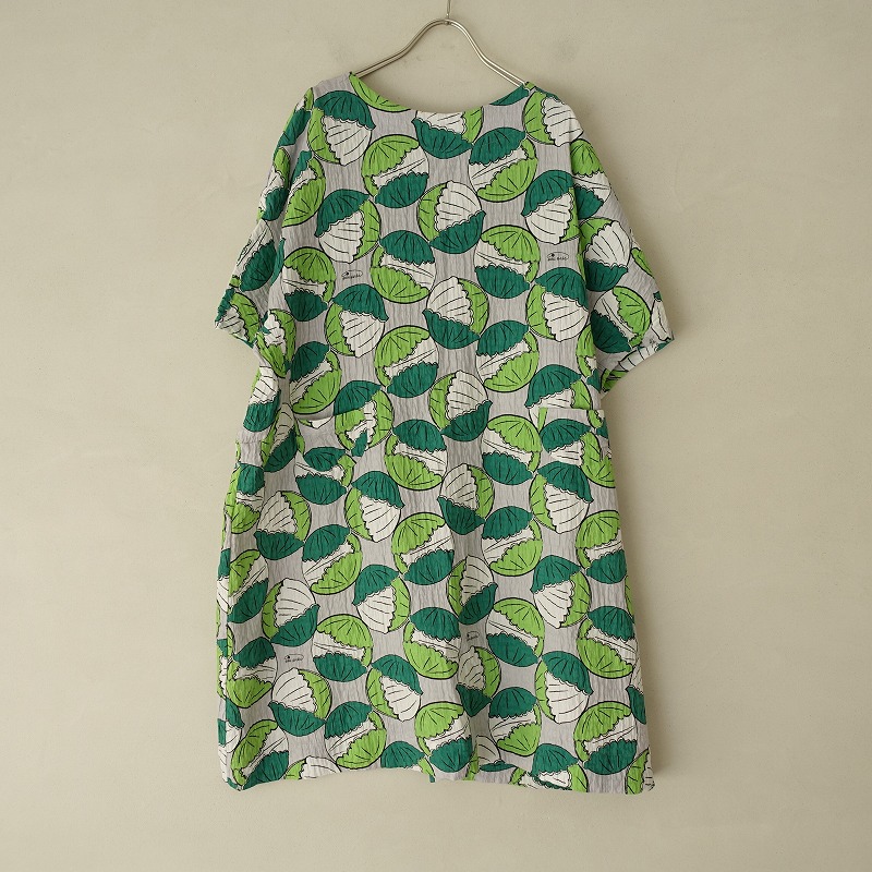 楽天市場 プープレ Peu Pres キャベツプリントワンピース F 中古 90c12 高価買取中 ブランド古着買取drop