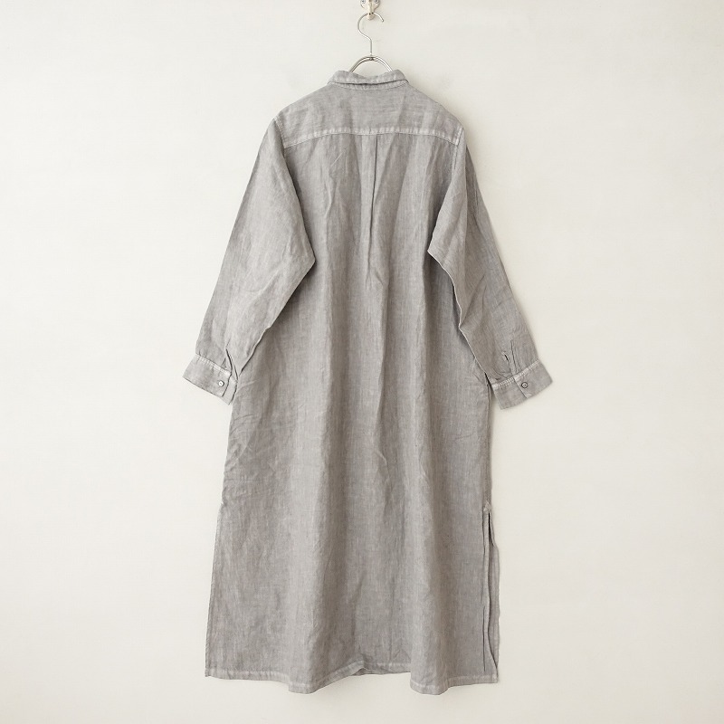 楽天市場 ネストローブ Nest Robe 墨染めリネンシャツワンピース F 中古 高価買取中 ブランド古着買取drop
