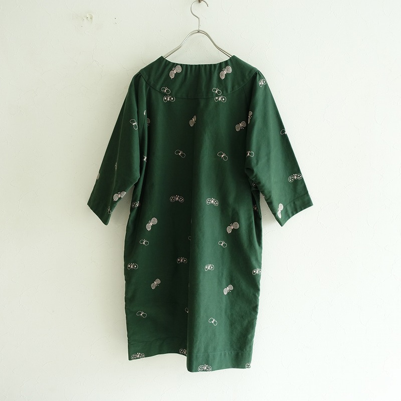 楽天市場 ミナペルホネン Mina Perhonen Choucho チョウチョ刺繍ツイルワンピース 36 中古 41c12 高価買取中 ブランド古着買取drop