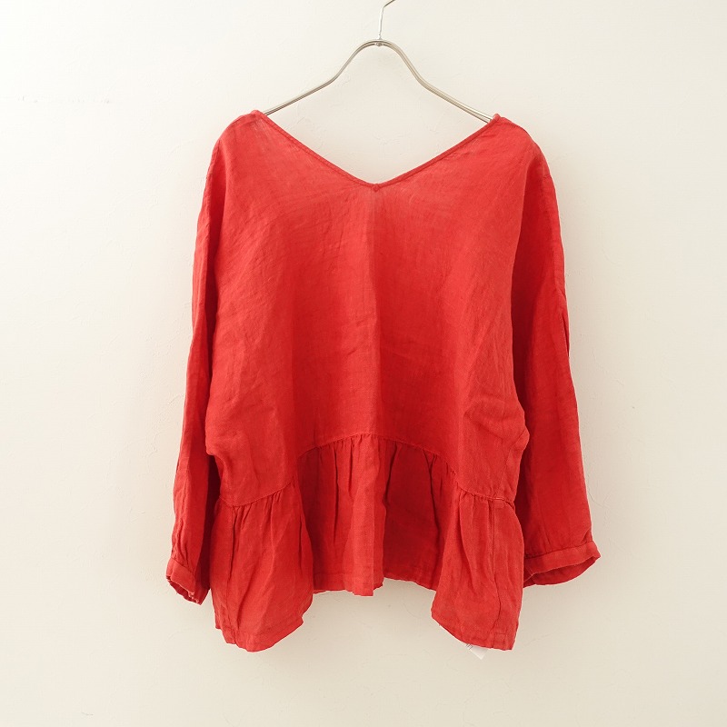 楽天市場 アトリエドゥサボン L Atelier Du Savon リネン2wayフレアギャザーブラウス F 中古 91c12 高価買取中 ブランド古着買取drop