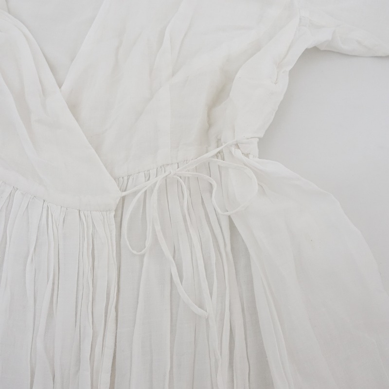 楽天市場 ヤエカ Yaeca ギャザーカシュクールワンピース S 中古 10e12 高価買取中 ブランド古着買取drop