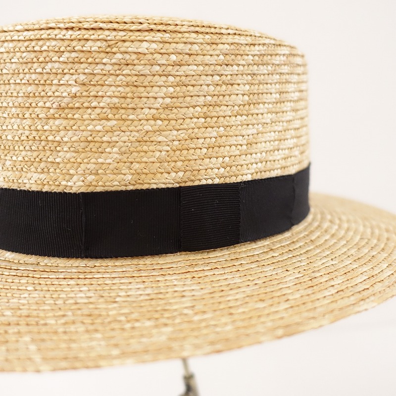 タナカボウシ 田直中被り物舗 ストローカンカン帽 中古 70e12 割高買い入れる中 Businessmedikal Com