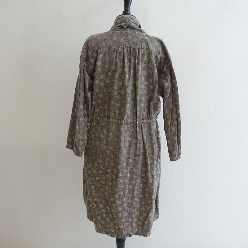 ネストワンピース Nest Robe リネン総柄ロングカーディガン 内方古 80e12 割高購う中 Damienrice Com