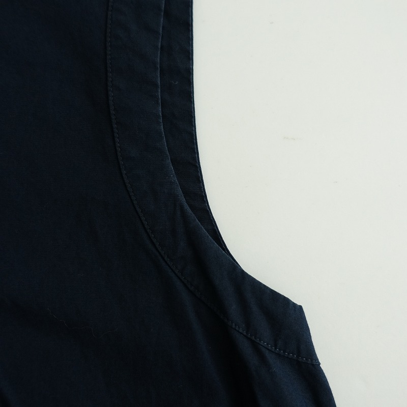 コットンノースリーブワンピース f12 高価買取中 N100 エヌワンハンドレッド ブランド古着買取drop エヌワンハンドレッド コットンノースリーブワンピース 34 N100 中古